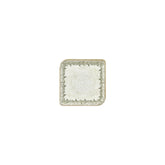 Oliva 6" x 6" Square Green Vitrified Plate