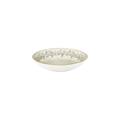 Oliva dia.9.75" h:0" 44 oz. Round Green Vitrified Deep Plate