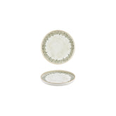 Oliva dia.6.25" Round Green Vitrified Plate