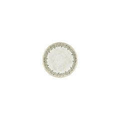 Oliva dia.6.25" Round Green Vitrified Plate