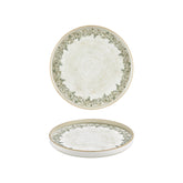 Oliva dia.9.75" Round Green Vitrified Plate