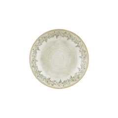 Oliva dia.10.75" Round Green Vitrified Plate