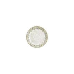 Oliva dia.6.25" Round Green Vitrified Saucer
