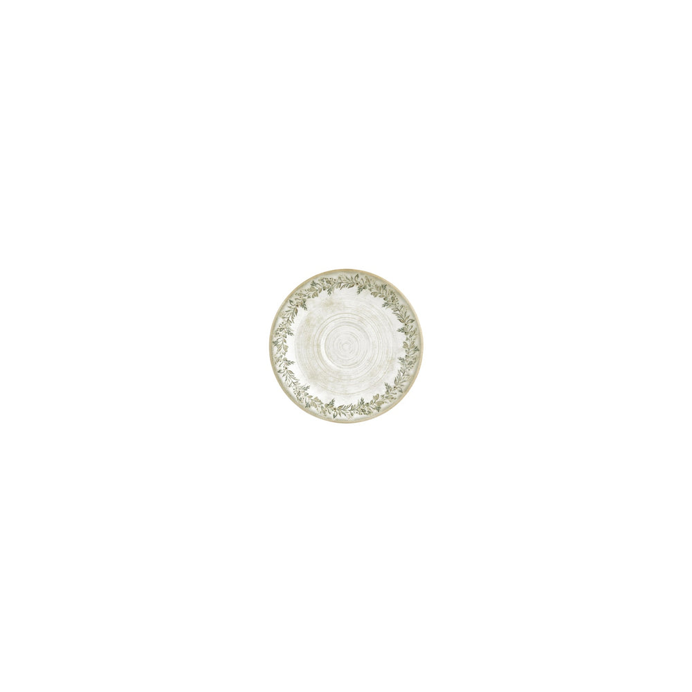 Oliva dia.4.75" Round Green Vitrified Saucer