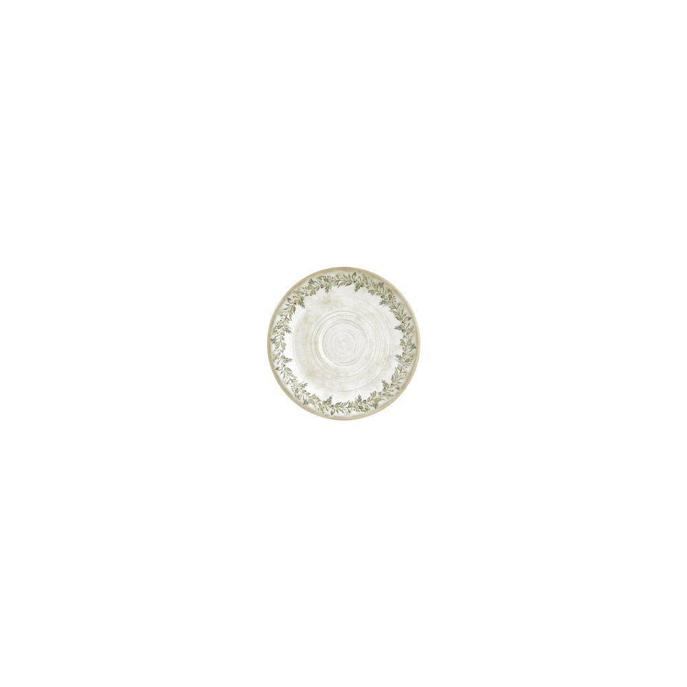 Oliva dia.4.75" Round Green Vitrified Saucer