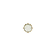 Oliva dia.3.5" h:0" 2 oz. Round Green Vitrified Deep Plate