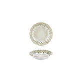 Oliva dia.6" h:0" 7 oz. Round Green Vitrified Deep Plate