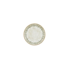 Oliva dia.6.75" Round Green Vitrified Plate