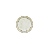 Oliva dia.7.5" Round Green Vitrified Plate