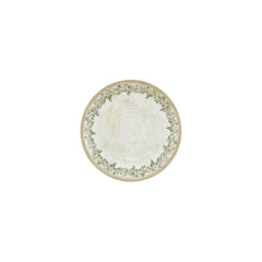 Oliva dia.8.25" Round Green Vitrified Plate