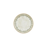 Oliva dia.9" Round Green Vitrified Plate