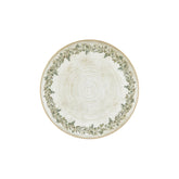 Oliva dia.11.75" Round Green Vitrified Plate