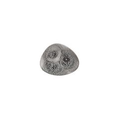 Island Onix 5.5" x 4.25" x h:0" Organic Gray Vitrified Saucer