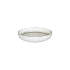 Ephyra dia.10.25" h:0" 59 oz. Round Gray Vitrified Deep Plate