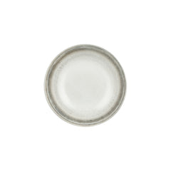 Ephyra dia.10.25" h:0" 59 oz. Round Gray Vitrified Deep Plate