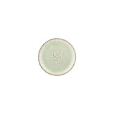 Rome dia.6.75" Round Green Vitrified Plate