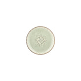 Rome dia.7.5" Round Green Vitrified Plate