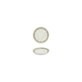 Oliva dia.4.25" h:0" Round Green Vitrified Deep Plate