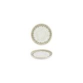 Oliva dia.5.5" h:0" Round Green Vitrified Deep Plate