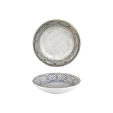 Zafira dia.9" h:1.75" 34 oz. Round Beige Vitrified Deep Plate
