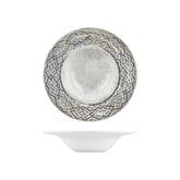 Zafira dia.11" h:0" 16 oz. Round Beige Vitrified Deep Plate