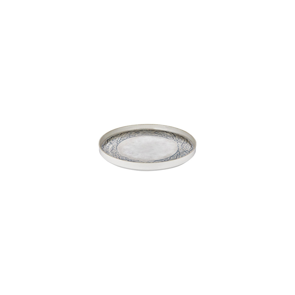 Zafira dia.6.25" Round Beige Vitrified Plate