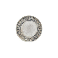 Zafira dia.9.75" Round Beige Vitrified Plate
