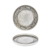 Zafira dia.10.75" Round Beige Vitrified Plate