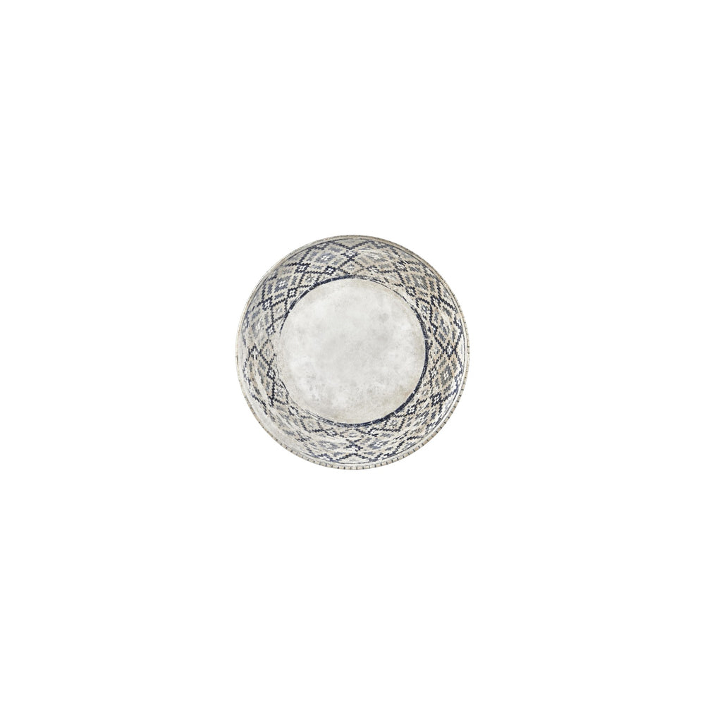 Zafira dia.4.25" h:1" 3 oz. Round Beige Vitrified Deep Plate
