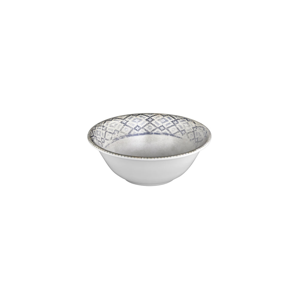 Zafira dia.8.75" h:3" 42 oz. Round Beige Vitrified Bowl