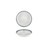 Smooth Ambience Blue dia.4" h:0" 3 oz. Round Blue Vitrified Deep Plate