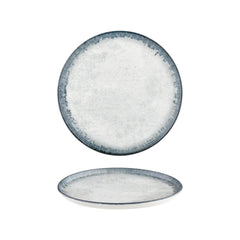Smooth Ambience Blue dia.11" Round Blue Vitrified Plate