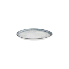 Smooth Ambience Blue dia.11" Round Blue Vitrified Plate