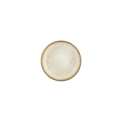 Smooth Ambience Yellow dia.5.75" h:0" 9 oz. Round Beige Vitrified Deep Plate