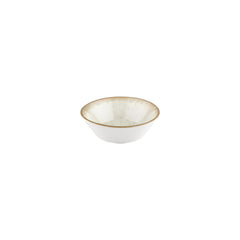 Smooth Ambience Yellow dia.6.25" h:0" 18 oz. Round Beige Vitrified Bowl