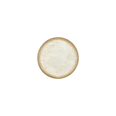 Smooth Ambience Yellow dia.7.5" Round Beige Vitrified Plate