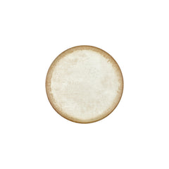 Smooth Ambience Yellow dia.9.75" Round Beige Vitrified Plate