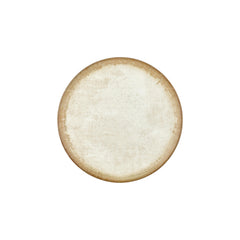 Smooth Ambience Yellow dia.11" Round Beige Vitrified Plate