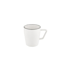 Smooth Ambience Blue dia.4" h:0" 11 oz. Round Gray Vitrified Mug