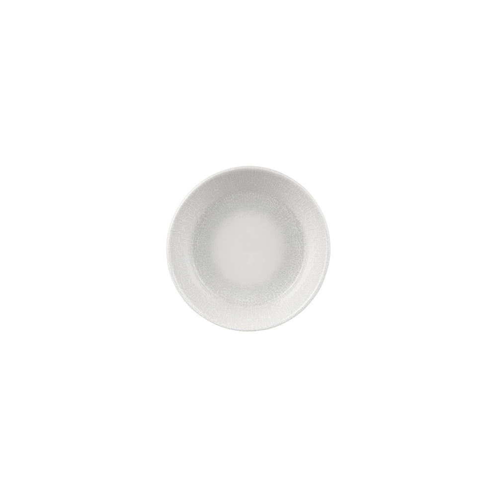 Illusion dia.7" h:0" 20 oz. Round Blue Vitrified Deep Plate