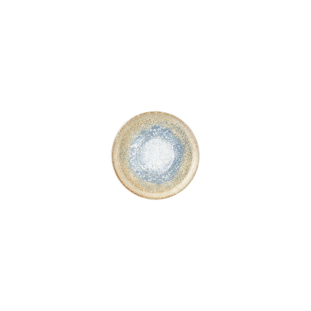 Smooth Reaction dia.5" Round Yellow Vitrified Saucer