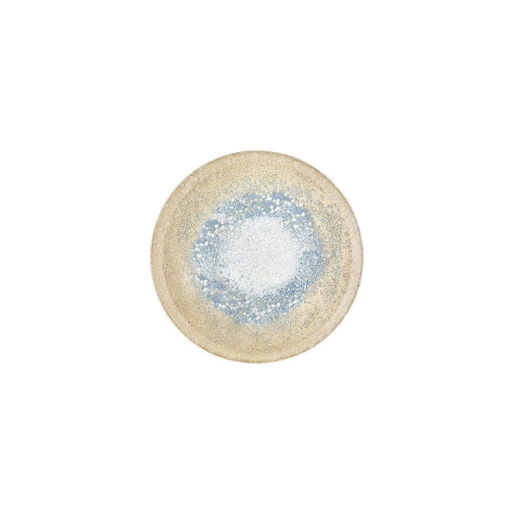 Smooth Reaction dia.8.75" Round Yellow Vitrified Plate