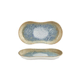 Smooth Reaction 11.5" x 6.75" x h:0" Oval Yellow Vitrified Platter