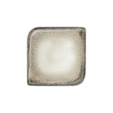 Spazio 11" x 11" Square Decorated Vitrified Plate