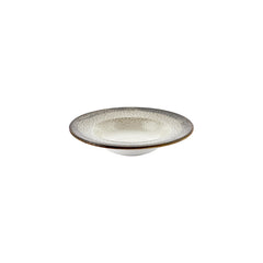 Spazio dia.9.75" h:2" 14 oz. Round Decorated Vitrified Deep Plate