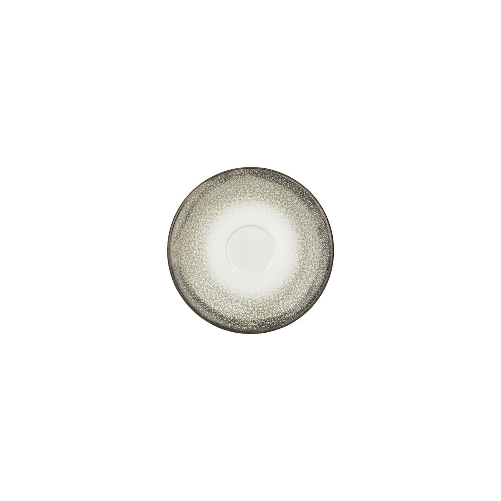Spazio dia.6.25" Round Decorated Vitrified Saucer