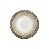 Spazio dia.12.5" x 12.5" Round Decorated Vitrified Pizza Plate