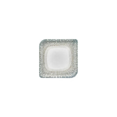 Vista 6" x 6" Square Green Vitrified Plate