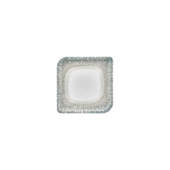Vista 6" x 6" Square Green Vitrified Plate