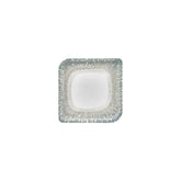 Vista 7.5" x 7.5" Square Green Vitrified Plate